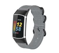 Tyogeephy Correa Compatible para Fitbit Charge 6/ Charge 5 Pulseras, Brazalete de Reemplazo de Nylon Loop Suave para Charge 6/ Charge 5