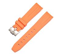 Tyogeephy Correa Compatibles con Omega X Joint MoonSwatch 20mm Curved End Correas, Muñequeras Deportivas de Silicona Suave de Repuesto pour Rolex GMT Ghost King Ancon para Mujeres Hombres