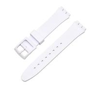 Tyogeephy Correa Compatibles con Swatch 16mm 17mm 19mm 20mm Correas, Muñequeras Deportivas de Silicona Suave de Repuesto para Mujeres Hombres