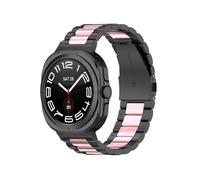 Tyogeephy correa de metal para Galaxy Watch Ultra 47mm, Correa de acero inoxidable para Galaxy Watch Ultra 47mm Herren Damen