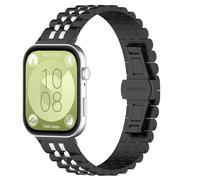 Tyogeephy correa de metal para Huawei Watch Fit 3, Correa de acero inoxidable para Huawei Watch Fit 3 Herren Damen