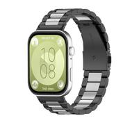 Tyogeephy correa de metal para Huawei Watch Fit 3, Correa de acero inoxidable para Huawei Watch Fit 3 Herren Damen