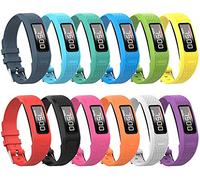 Tyogeephy Correa de reloj Compatible con Vivofit 1/ Vivofit2, Pulsera de correa de reloj de silicona colorida de repuesto suave para Vivofit 1/ Vivofit 2 Activity Tracker