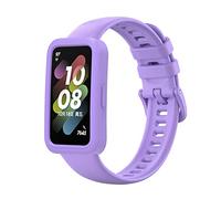 Tyogeephy Correa+Funda Compatible con Huawei Band 8, Silicone Correas Blandas de Recambio Compatibles con Huawei Band 8