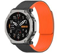Tyogeephy Correa Magnética en Silicone para Amazfit T-Rex Ultra 2 - Sustitución, Quick Release, para Hombres y Mujeres