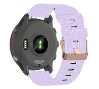 Tyogeephy Correa para Garmin Forerunner 255/Forerunner 255 music/Venu 2 /Vivoactive 4,Compatible con Forerunner 255,Suave Nylon 22mm Bandas de reemplazo