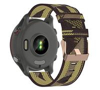 Tyogeephy Correa para Garmin Forerunner 255S/Forerunner 255S Music/Venu 2S /vivomove 3S/vivoactive 4S,Compatible con Forerunner 255S,Suave Nylon 18mm Bandas de reemplazo