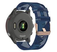 Tyogeephy Correa para Garmin Forerunner 255S/Forerunner 255S Music/Venu 2S /vivomove 3S/vivoactive 4S,Compatible con Forerunner 255S,Suave Nylon 18mm Bandas de reemplazo