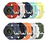 Tyogeephy Correa para Garmin Forerunner 935/Forerunner 945/Forerunner 745,Compatible con Fenix 5/ Fenix 5plus/ Fenix 6/ Fenix 6 Pro/Approach S60,Suave Silicona 22mm Correa de repuesto