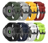 Tyogeephy Correa para Garmin Forerunner 955/Descent G1/Approach S60,Compatible con Fenix 5/ Fenix 5plus/ Fenix 6/ Fenix 6 Pro/Approach S62,Suave Silicona 22mm Bandas de reemplazo