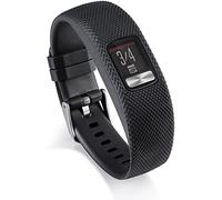 Tyogeephy Correa para Garmin Vivofit 4, Suave Silicona Reemplazo Correa para el rastreador de actividad Garmin Vivofit 4, Pequeño, Grande