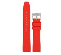 Tyogeephy Correa para Reloj Swatch X Blancpain MoonSwatch Rolex SEIKO de 22mm Correa de Repuesto de Silicona Goma Correa Curva sin huecos, Pulsera de Repuesto de Reloj de Caucho 22mm