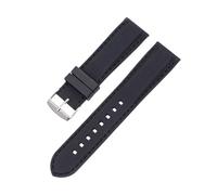 Tyogeephy Correa Silicona Compatible con 16mm/18mm/20mm/22mm/24mm Pulsera de Repuesto para 16mm/18mm/20mm/22mm/24mm Watch Band