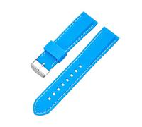 Tyogeephy Correa Silicona Compatible con 16mm/18mm/20mm/22mm/24mm Pulsera de Repuesto para 16mm/18mm/20mm/22mm/24mm Watch Band