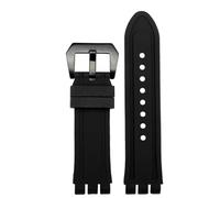 Tyogeephy Correa Silicona Compatible con Swatch YOS440 413 424 23mm Pulsera de Repuesto para YOS440 413 424 23mm Band