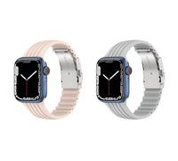 Tyogeephy Correas Compatible con Apple Watch Correa 38mm 40mm 41mm, Banda de Correa de Silicona Sport Suave para Apple Watch Series 9 8 7 8 7 6 5 4 3 2 1 SE Ultra