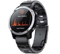 Tyogeephy Correas Compatible para Garmin instinct 2X/D2 bravo/Quaitx 3/Fenix 7x Correa de Acero Inoxidable Ajustable de Reloj para Descent mk1/Descent mk3 51mm/Fenix 6X Correa de Metal