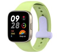 Tyogeephy Correas compatibles con Redmi watch 3/Mi watch Lite 3, correa de metal de acero inoxidable ajustable de repuesto para reloj de actividad Redmi watch 3/Mi watch Lite 3