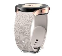 Tyogeephy Correas para Garmin vivomove Trend/Forerunner158/Forerunner 55/Galaxy Watch 6/5/4 Silicona Pulseras Mujer Hombre