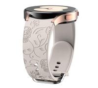 Tyogeephy Correas para Garmin vivomove Trend/Forerunner158/Forerunner 55/Galaxy Watch 6/5/4 Silicona Pulseras Mujer Hombre