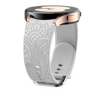 Tyogeephy Correas para Garmin vivomove Trend/Forerunner158/Forerunner 55/Galaxy Watch 6/5/4 Silicona Pulseras Mujer Hombre