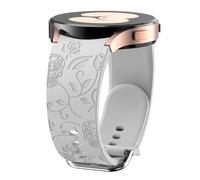 Tyogeephy Correas para Garmin vivomove Trend/Forerunner158/Forerunner 55/Galaxy Watch 6/5/4 Silicona Pulseras Mujer Hombre