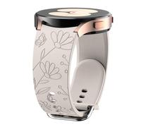 Tyogeephy Correas para Garmin vivomove Trend/Forerunner158/Forerunner 55/Galaxy Watch 6/5/4 Silicona Pulseras Mujer Hombre