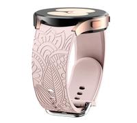 Tyogeephy Correas para Garmin vivomove Trend/Forerunner158/Forerunner 55/Galaxy Watch 6/5/4 Silicona Pulseras Mujer Hombre
