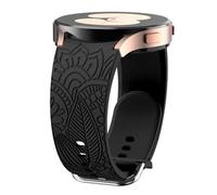 Tyogeephy Correas para Garmin vivomove Trend/Forerunner158/Forerunner 55/Galaxy Watch 6/5/4 Silicona Pulseras Mujer Hombre