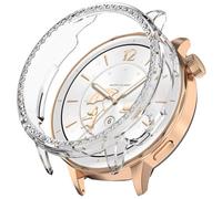 Tyogeephy Custodia Antiarañazos con Vidrio Templado para OPPO Watch X3 Mini / X2 Mini & OnePlus Watch 3/4 (43mm) - Diseño Delgado en TPU, Corte Preciso, Protección Total