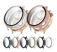 Tyogeephy Custodia Antiarañazos con Vidrio Templado para OPPO Watch X3 Mini / X2 Mini & OnePlus Watch 3/4 (43mm) - Diseño Delgado en TPU, Corte Preciso, Protección Total