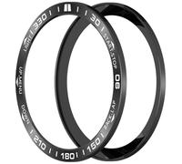 Tyogeephy Diseño de Bisel Compatible con Fenix 8 51mm Solar Cubierta Adhesiva de Anillo de Bisel,Protección Antiarañazos Cubierta Protectora de Bucle de Bisel Metal