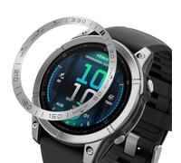 Tyogeephy Diseño de Bisel Compatible con Garmin Fenix 8 51MM Cubierta Adhesiva de Anillo de Bisel,Protección Antiarañazos Cubierta Protectora de Bucle de Bisel Metal para Fenix 8 51MM