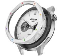 Tyogeephy Diseño de Bisel Compatible con Xiaomi Watch S4/Watch S4 eSIM Cubierta Adhesiva de Anillo de Bisel,Protección Antiarañazos Cubierta Protectora de Bucle de Bisel Metal para Mi Watch S4