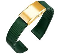 Tyogeephy FKM Correas de Reloj Compatibles con 20mm 22mm Watch, Correas Deportivas de Silicona para Mujer y Hombre, Pulsera de Repuesto para 20mm 22mm Tracker