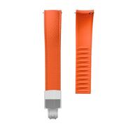 Tyogeephy FKM CTS Cinturino per Orologio 16-22mm Chiusura Rapida in Silicone Impermeabile Resistente ai Raggi UV per Omega e Orologi - Tagliabile su Misura