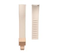 Tyogeephy FKM CTS Cinturino per Orologio 16-22mm Chiusura Rapida in Silicone Impermeabile Resistente ai Raggi UV per Omega e Orologi - Tagliabile su Misura