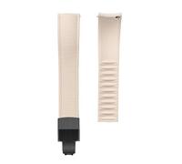 Tyogeephy FKM CTS Cinturino per Orologio 16-22mm Chiusura Rapida in Silicone Impermeabile Resistente ai Raggi UV per Omega e Orologi - Tagliabile su Misura