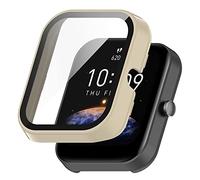 Tyogeephy Funda Compatible con Amazfit Bip 3/Bip 3 Pro Protector de Pantalla Suave TPU Resistente a los arañazos Full Cover para Amazfit Bip 3/Bip 3 Pro Smartwatch Accesorios