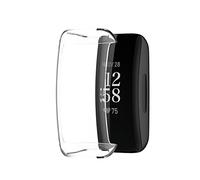 Tyogeephy Funda Compatible con Fitbit Inspire 3/inspire 2 Protector Funda, TPU Cubierta Completa del de Pantalla A Prueba de arañazos Protector Parachoques Shell para Fitbit Inspire 3