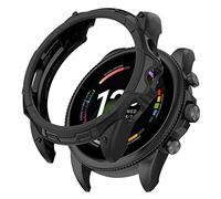 Tyogeephy Funda Compatible con Fossil Gen 6 42mm/44mm Protector de pantalla Suave TPU Resistente a los arañazos Full Cover para Fossil Gen 6 42mm/44mm Smartwatch Accesorios