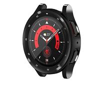Tyogeephy Funda Compatible con Galaxy watch 5 pro 45mm Protector Funda, TPU Cubierta Completa del de Pantalla A Prueba de arañazos Protector Parachoques Shell para Galaxy watch 5 pro 45mm
