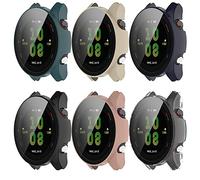 Tyogeephy Funda Compatible con Garmin Forerunner 255 Protector de pantalla Suave TPU Resistente a los arañazos Full Cover para Forerunner 255 Smartwatch Accesorios