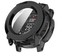 Tyogeephy Funda Compatible con Garmin Instinct 3 AMOLED/Solar 50mm Case,Mate Protector de Pantalla Hard PC Funda Anti-Scratch Cover con Instinct 3 AMOLED/Solar 50mm Mujer Hombre