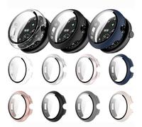 Tyogeephy Funda Compatible con Google Pixel Watch 4 45mm Case,Mate Protector de Pantalla Hard PC Funda Anti-Scratch Cover con Pixel Watch 4 45mm Mujer Hombre