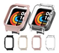 Tyogeephy Funda Compatible con Mi watch lite 1, PC Case con Anti-Arañazo sin Protector de Pantalla Carcasa para Redmi Watch 1