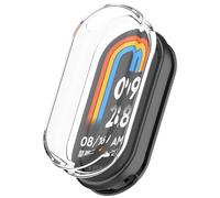 Tyogeephy Funda Compatible con Xiaomi Band 9/Band 9 NFC- Todo Alrededor Protector Funda de Parachoques de Silicona Suave Premium Delgada Cubierta de Goma Transparente para Mi band 9