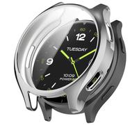 Tyogeephy Funda Compatible con Xiaomi Watch 2, con Protector de Pantalla, Protección Completa Carcasa para, TPU Flexible antirrayas para Mi Watch 2