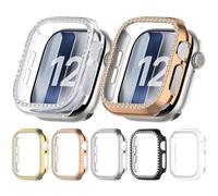 Tyogeephy Funda en Polycarbonato para Apple Watch Series 12 43mm & 47mm - Protección 360° con Borde Reforzado
