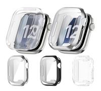 Tyogeephy Funda para Apple Watch Series 12 43mm & 47mm - TPU Suave, Borde Antichoque, Protección Total, Sensible a los Sensores